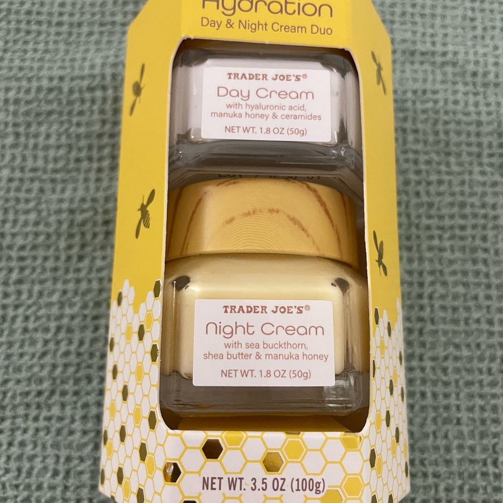 Trader Joe's Hydration Day & Night Eye Cream Duo - Yellow